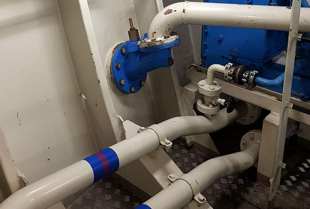 Under seawater isolating valves - Halliday Engineering and Sydney City Marine