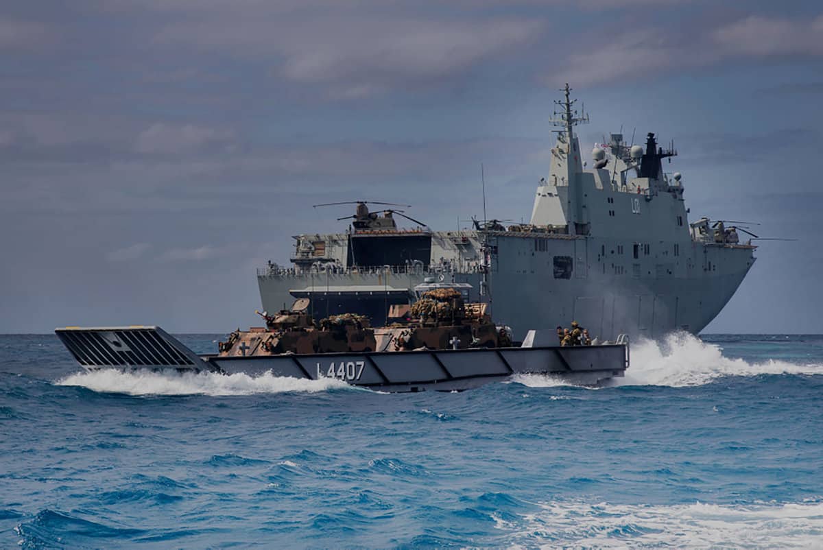 Upgrades to 12 landing craft vessels for the Royal Australian Navy